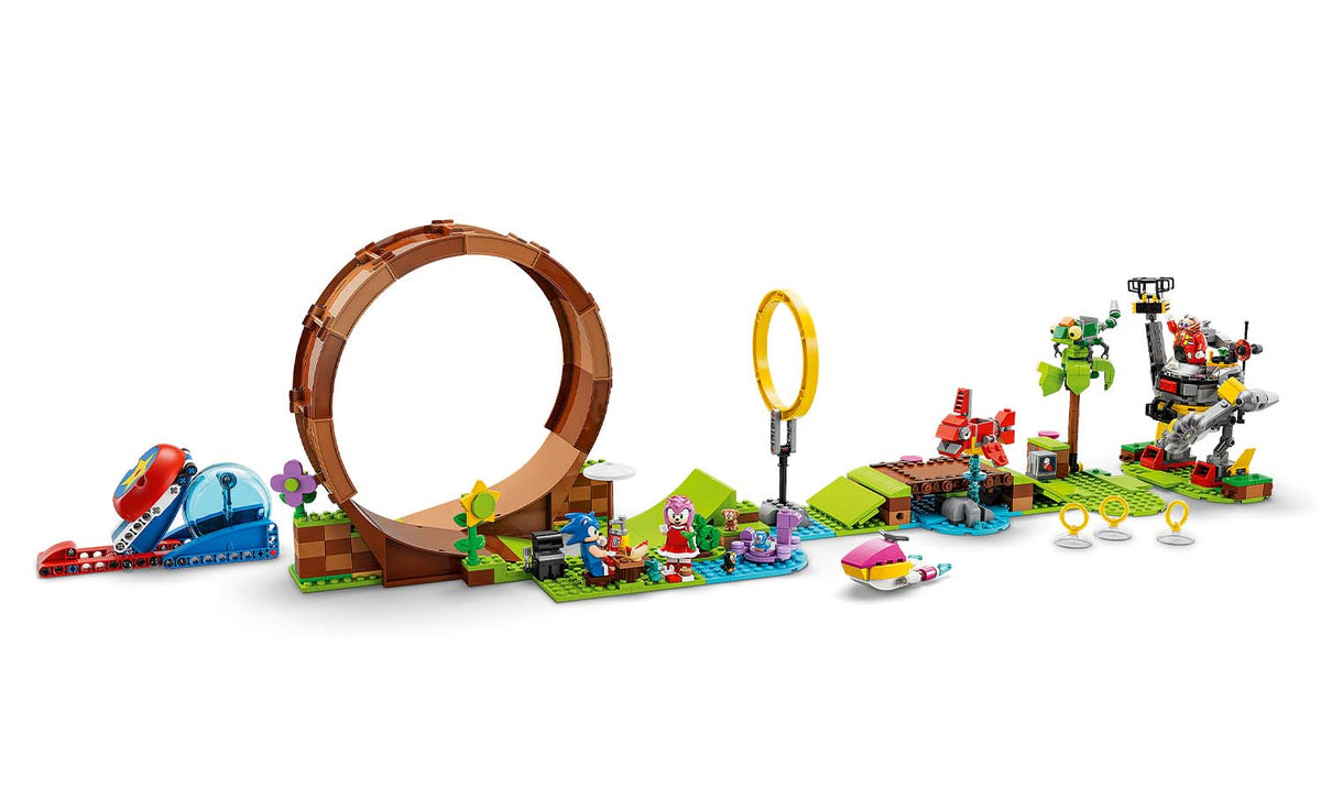 LEGO Sonic the Hedgehog Sonic's Green Hill Zone Loop Challenge Building Set - 76994