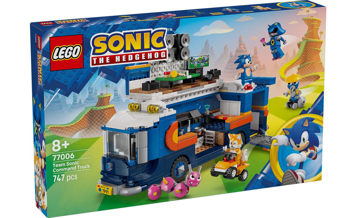 LEGO Sonic the Hedgehog Team Sonic Command Truck Building Set - 77006