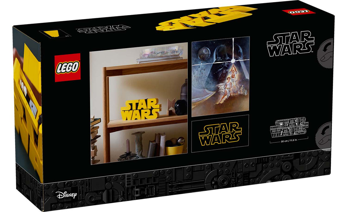 LEGO Star Wars Brick-Built Star Wars Logo Display Model - Set 75407