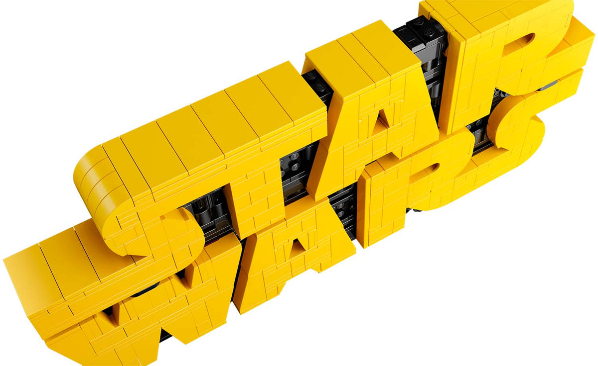 LEGO Star Wars Brick-Built Star Wars Logo Display Model - Set 75407