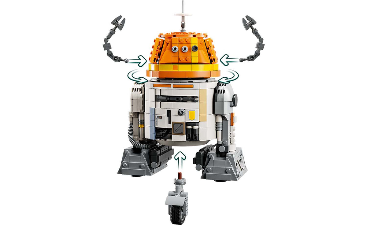 LEGO Star Wars Chopper (C1-10P) Astromech Droid Building Set - 75416