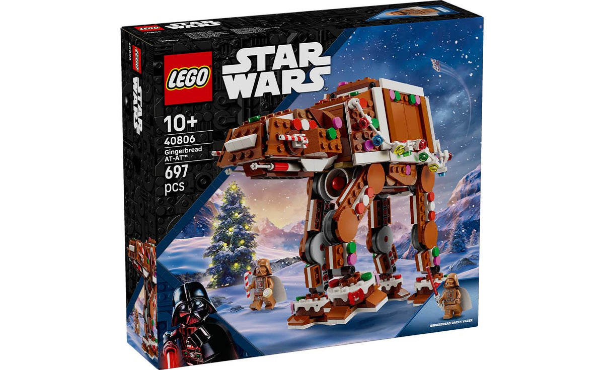 LEGO Star Wars Gingerbread AT-AT Walker Building Set - 40806