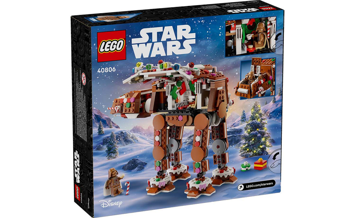 LEGO Star Wars Gingerbread AT-AT Walker Building Set - 40806