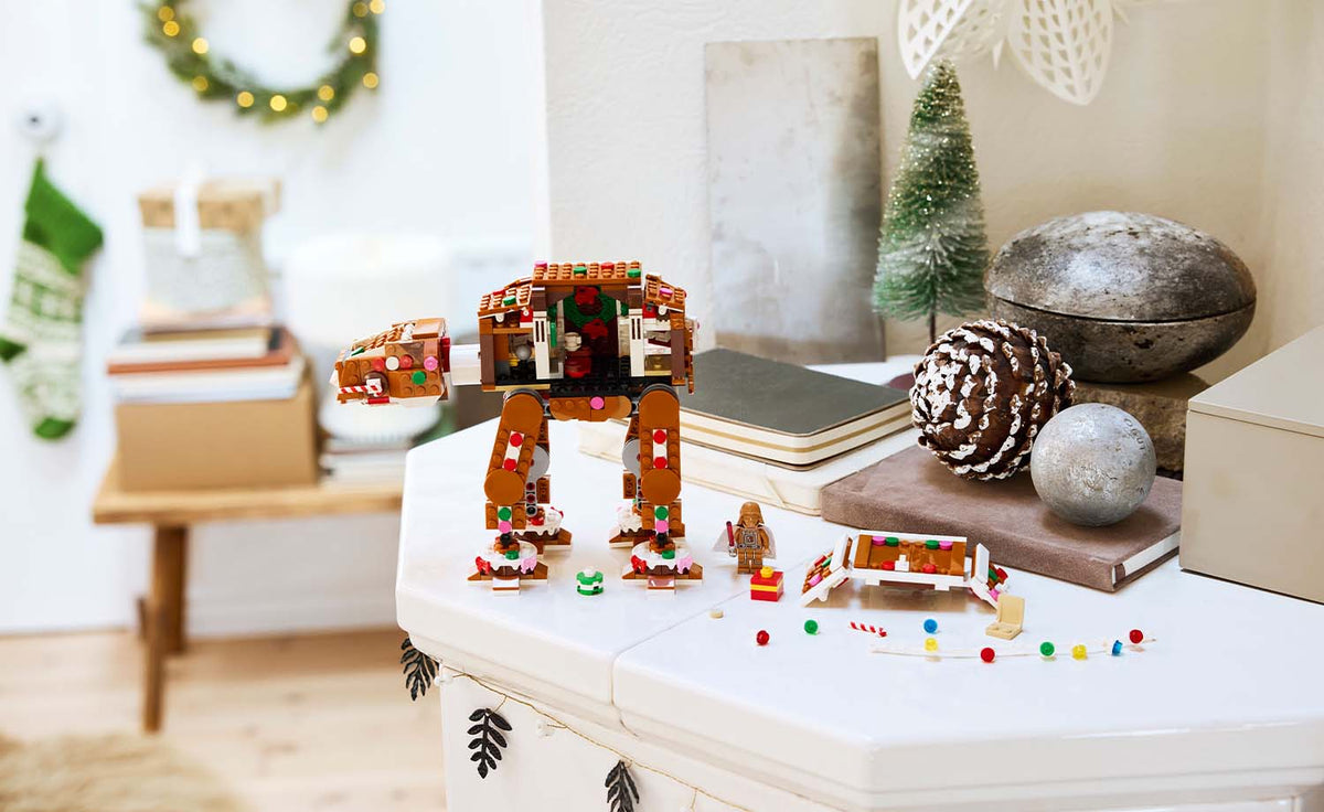 LEGO Star Wars Gingerbread AT-AT Walker Building Set - 40806