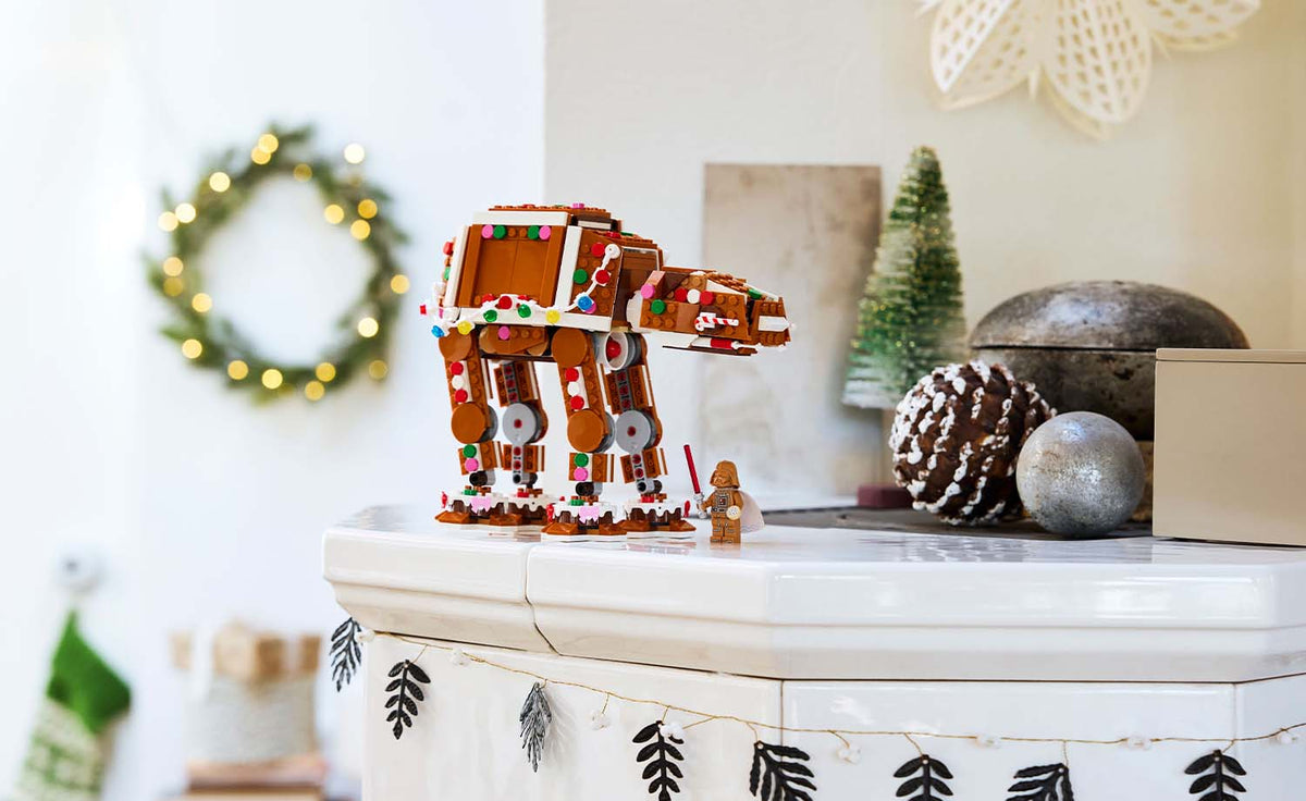 LEGO Star Wars Gingerbread AT-AT Walker Building Set - 40806