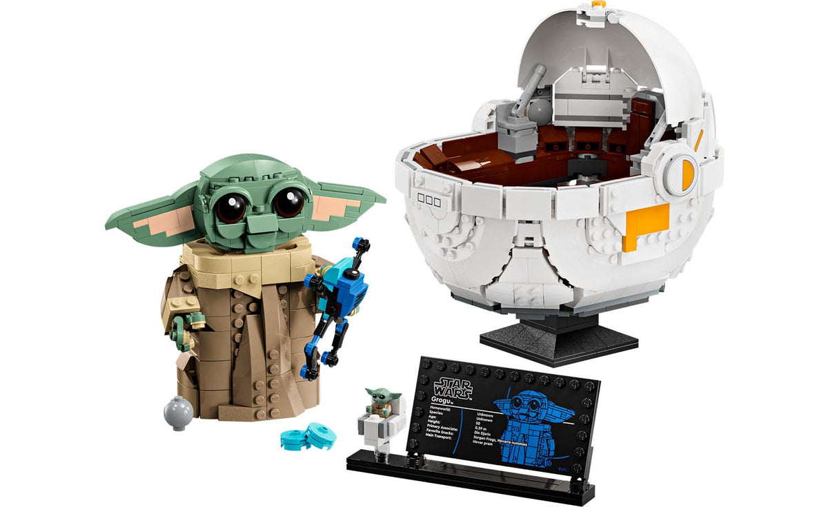 LEGO Star Wars Grogu with Hover Pram Building Set - 75403