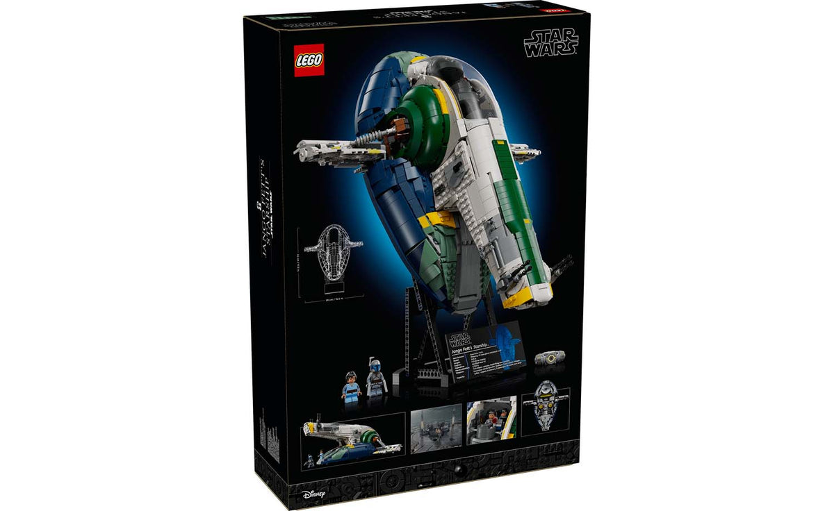 LEGO Star Wars Jango Fett's Firespray-Class Starship Building Set - 75409