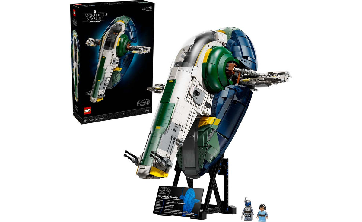 LEGO Star Wars Jango Fett's Firespray-Class Starship Building Set - 75409