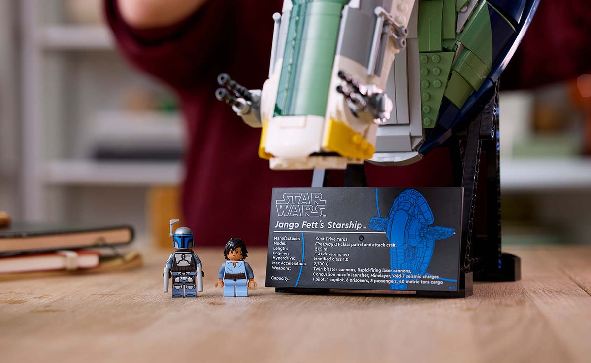 LEGO Star Wars Jango Fett's Firespray-Class Starship Building Set - 75409
