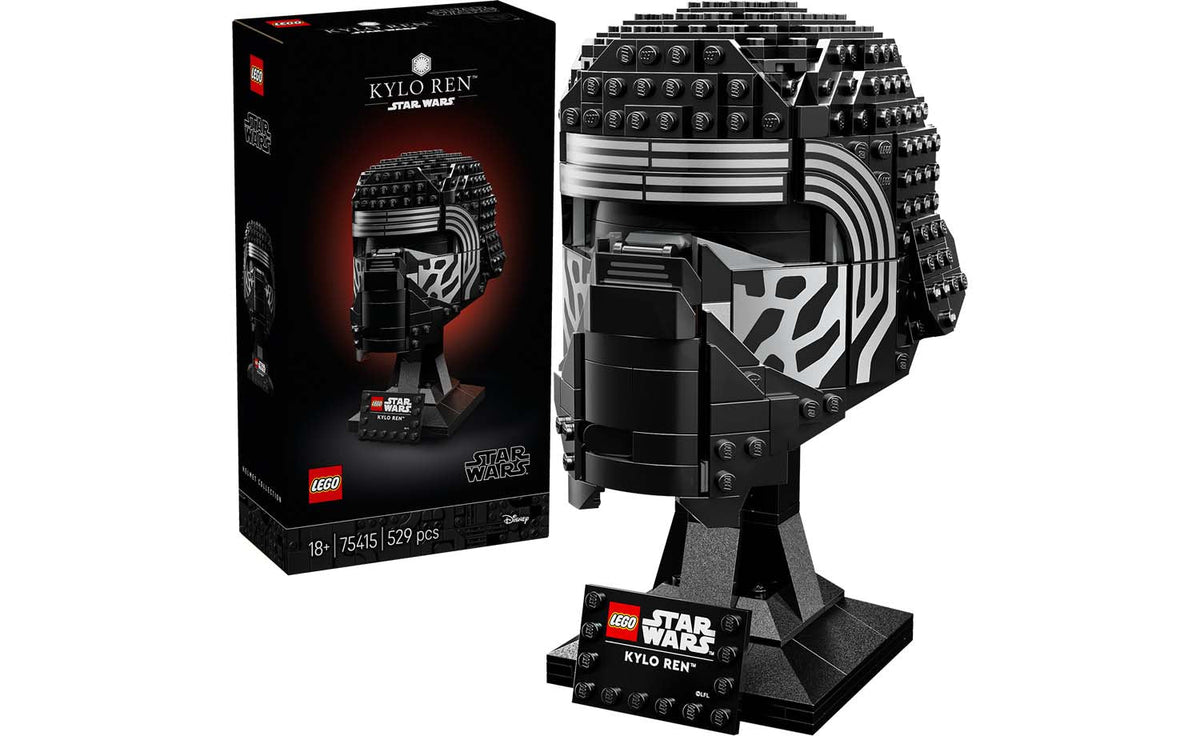 LEGO Star Wars Kylo Ren Helmet Building Set - 75415
