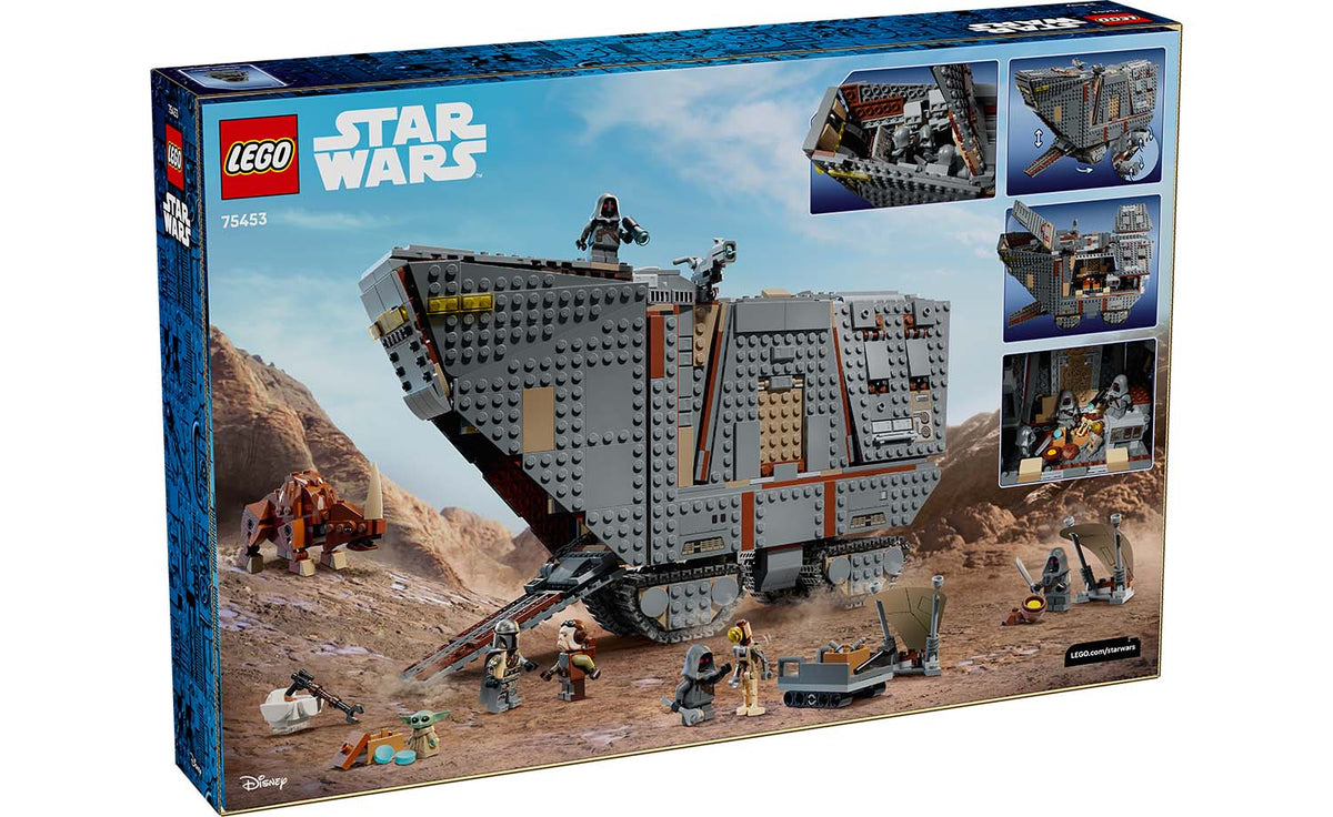 LEGO Star Wars Offworld Sandcrawler and Mudhorn Building Set - 75453