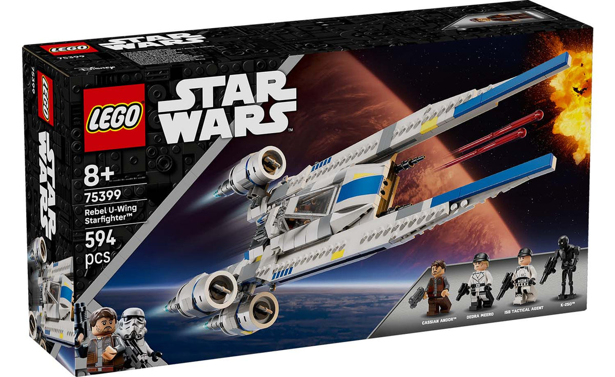 LEGO Star Wars Rebel U-Wing Starfighter Building Set - 75399