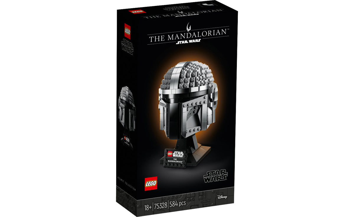 LEGO Star Wars The Mandalorian Helmet Building Set - 75328