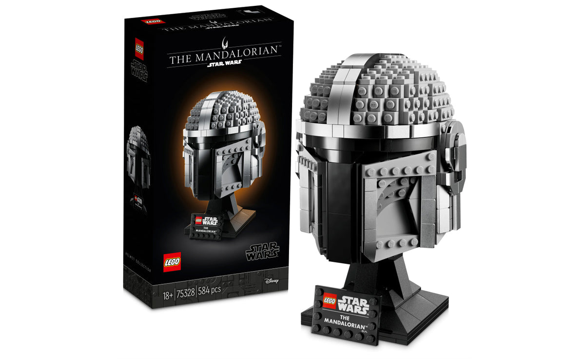 LEGO Star Wars The Mandalorian Helmet Building Set - 75328