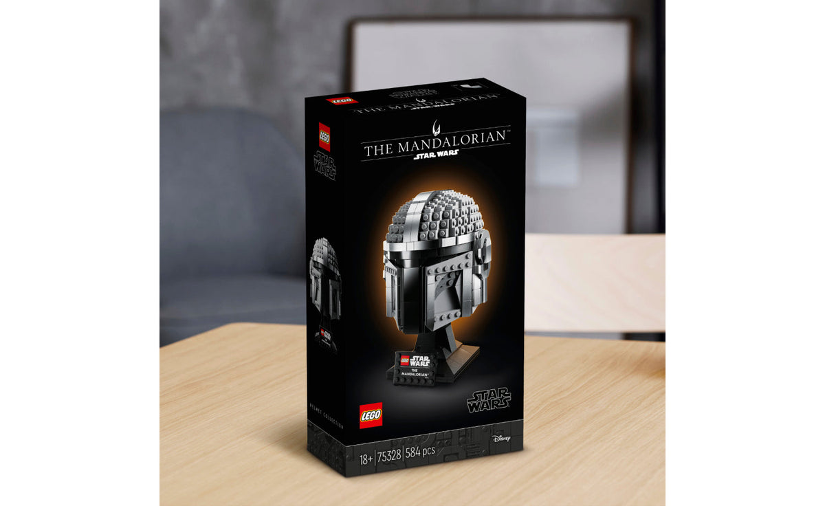LEGO Star Wars The Mandalorian Helmet Building Set - 75328