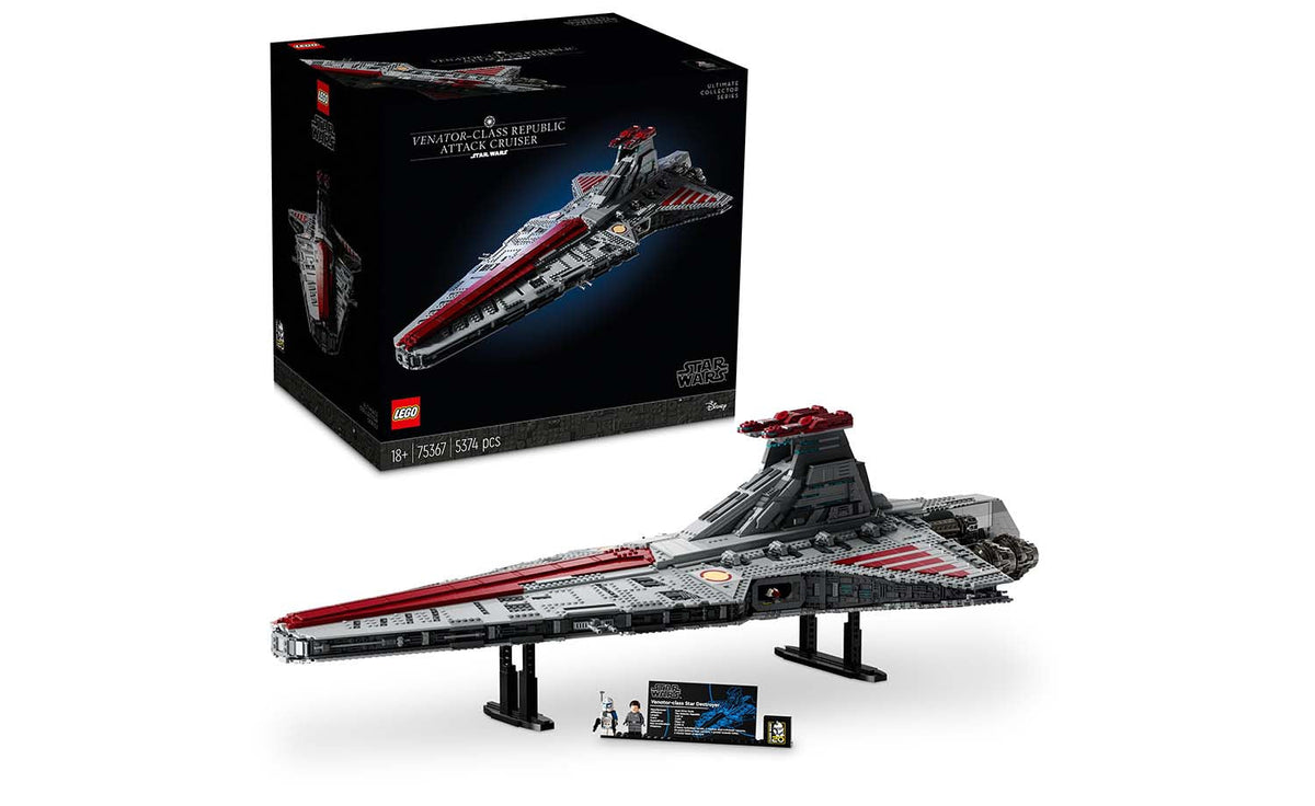 LEGO Star Wars Venator-Class Republic Attack Cruiser Building Set - 75367