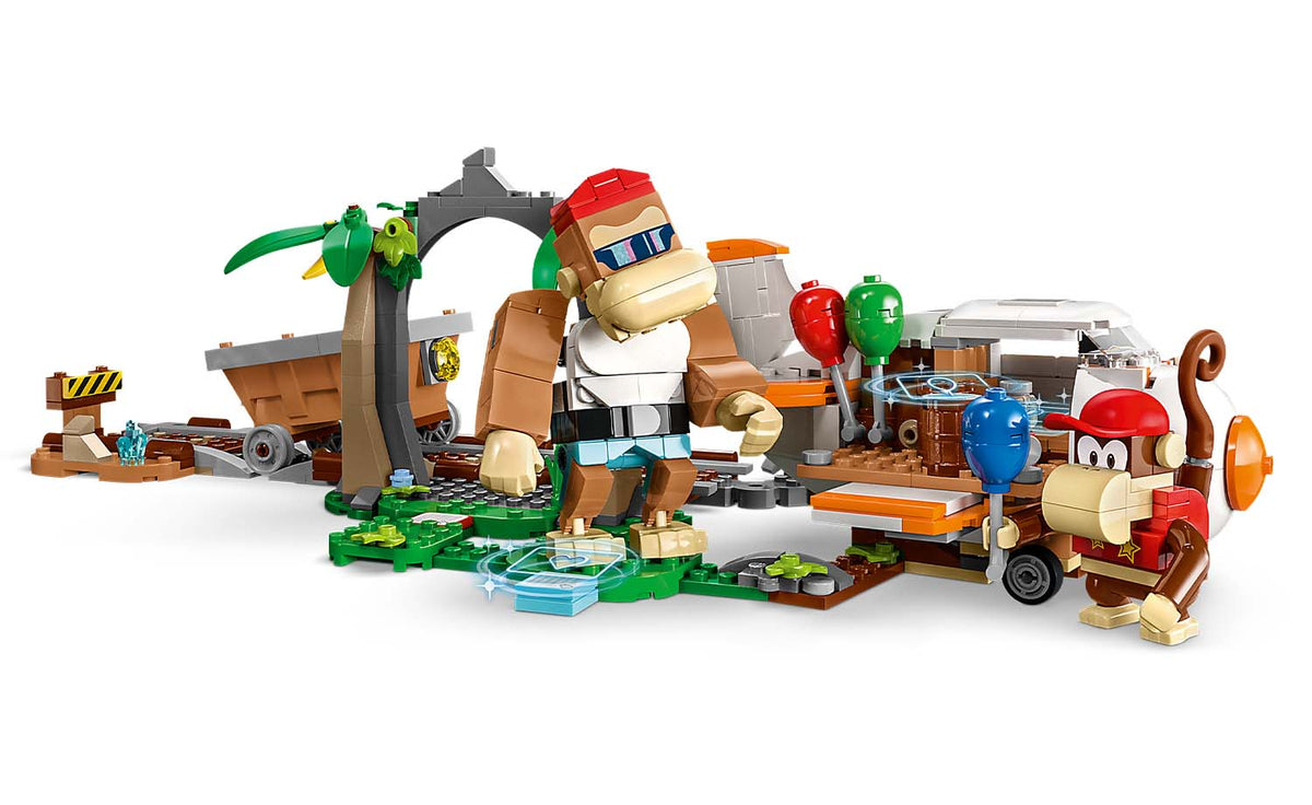 LEGO Super Mario Diddy Kong's Mine Cart Ride Expansion Set - 71425