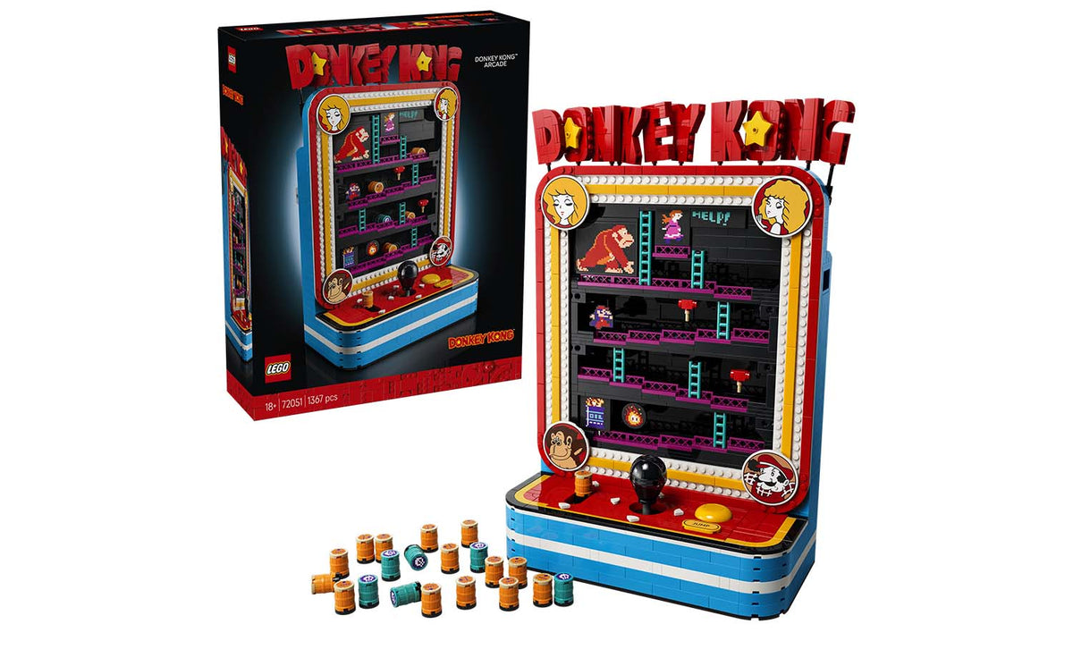 LEGO Super Mario Donkey Kong Arcade Building Set - 72051