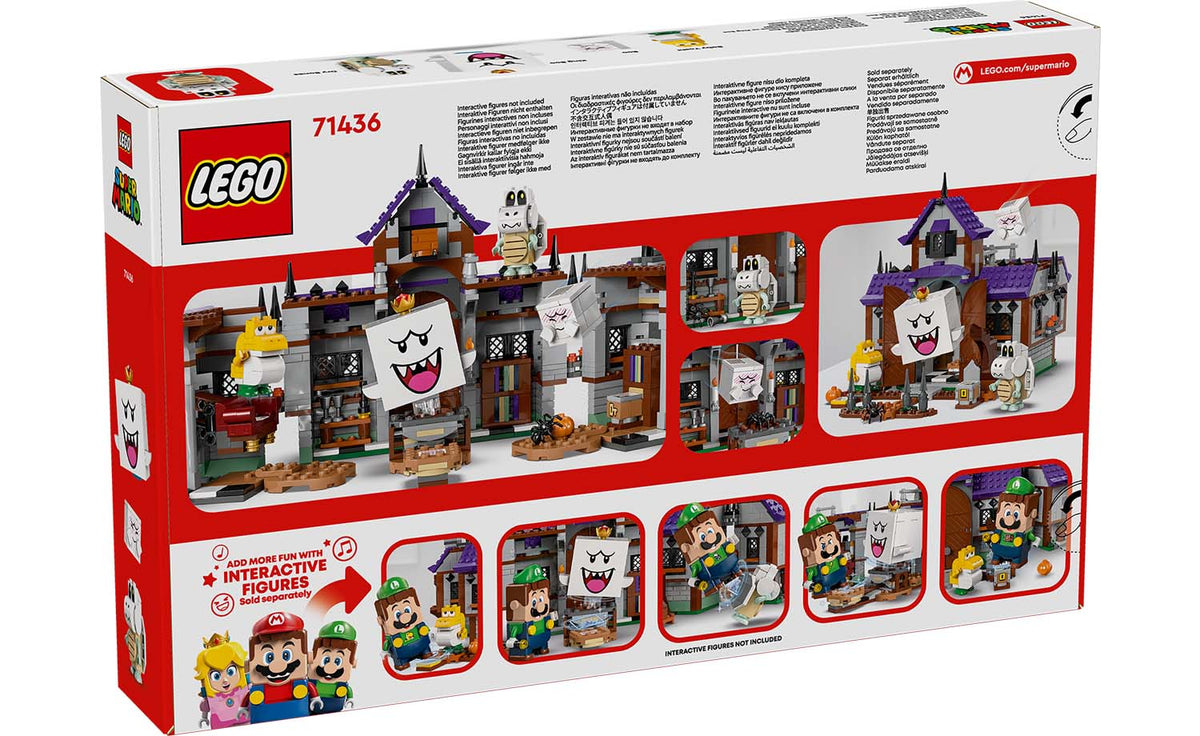 LEGO Super Mario King Boo's Haunted Mansion Building Set - 71436