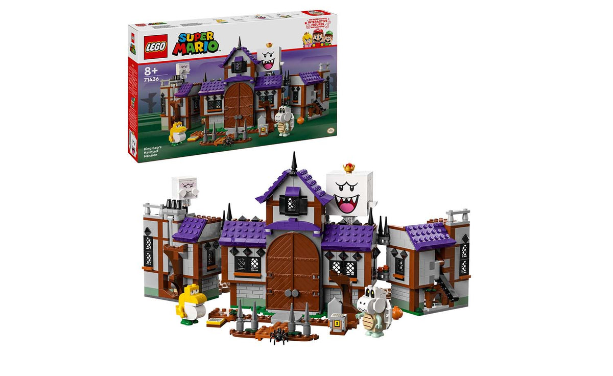 LEGO Super Mario King Boo's Haunted Mansion Building Set - 71436
