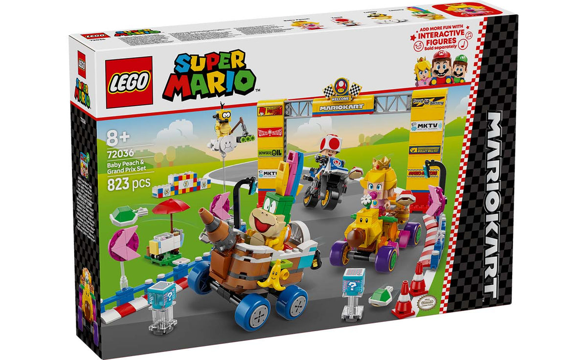 LEGO Super Mario Mario Kart – Baby Peach & Grand Prix Set - 72036