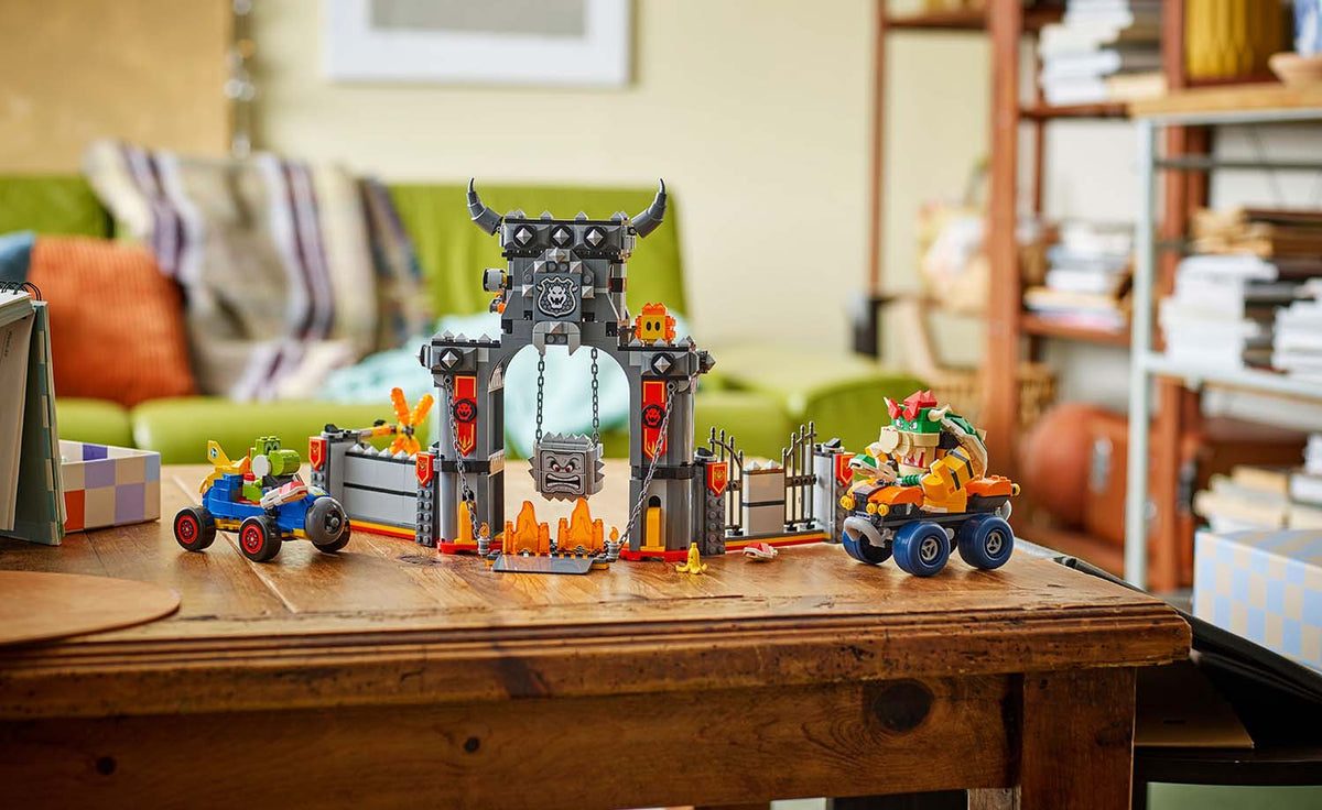 LEGO Super Mario Mario Kart – Bowser's Castle Building Set - 72039