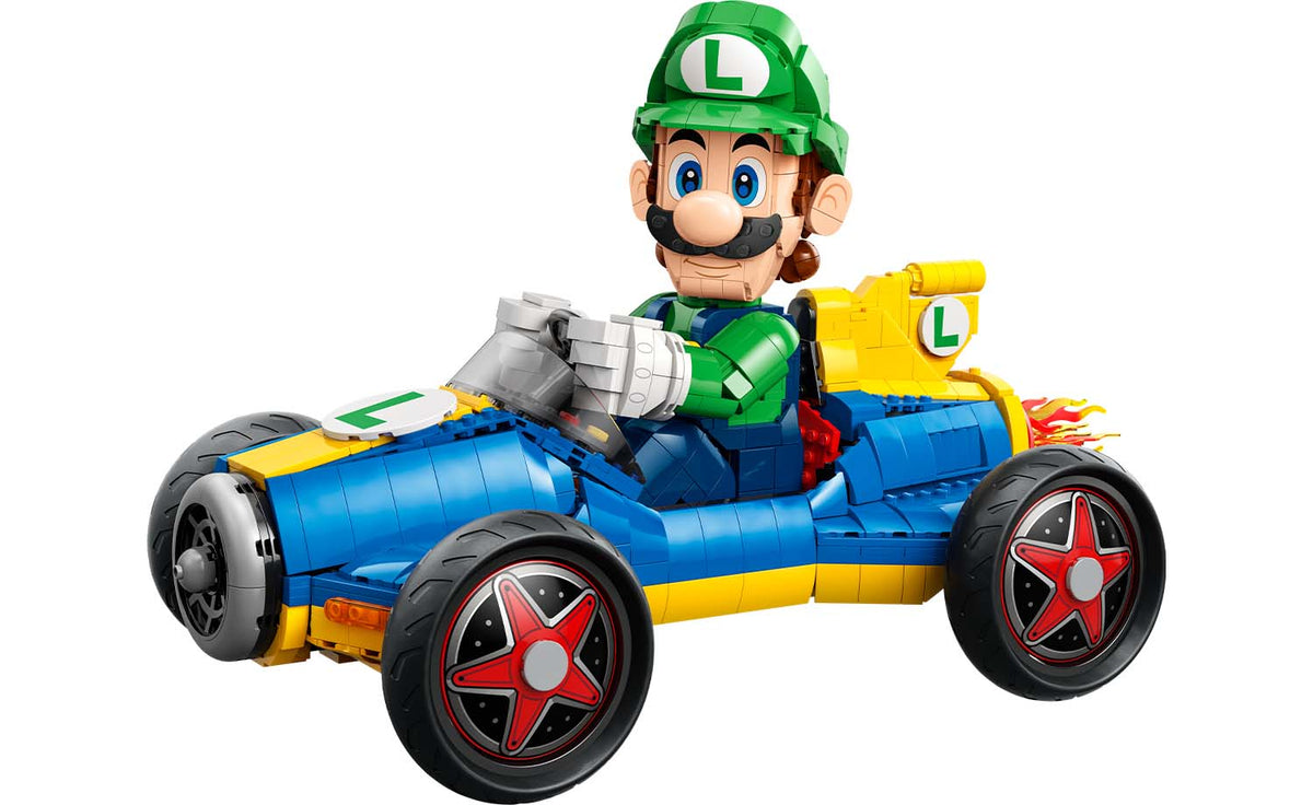 LEGO Super Mario Mario Kart – Luigi & Mach 8 Building Set - 72050