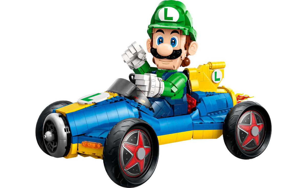 LEGO Super Mario Mario Kart – Luigi & Mach 8 Building Set - 72050