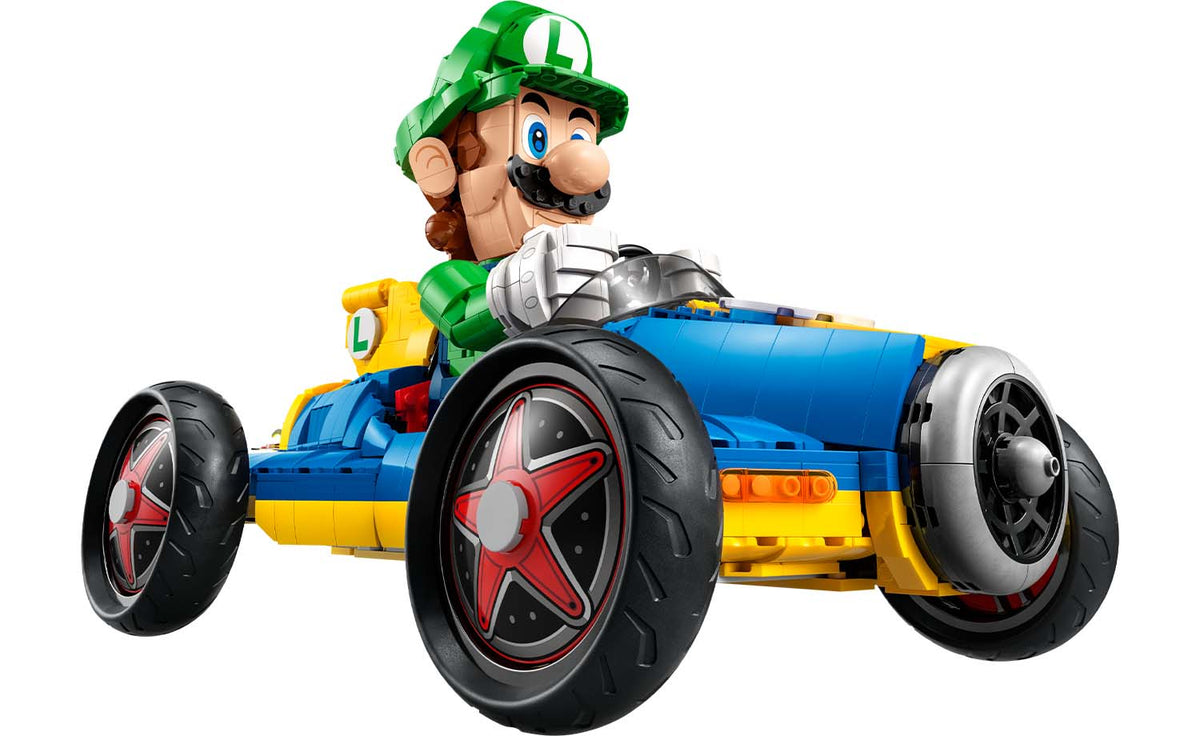 LEGO Super Mario Mario Kart – Luigi & Mach 8 Building Set - 72050
