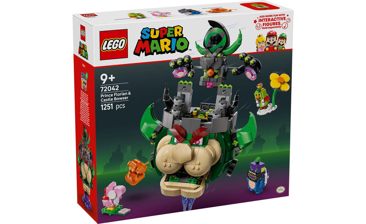 LEGO Super Mario Prince Florian & Castle Bowser Building Set - 72042