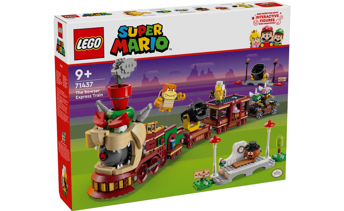 LEGO Super Mario The Bowser Express Train Building Set - 71437
