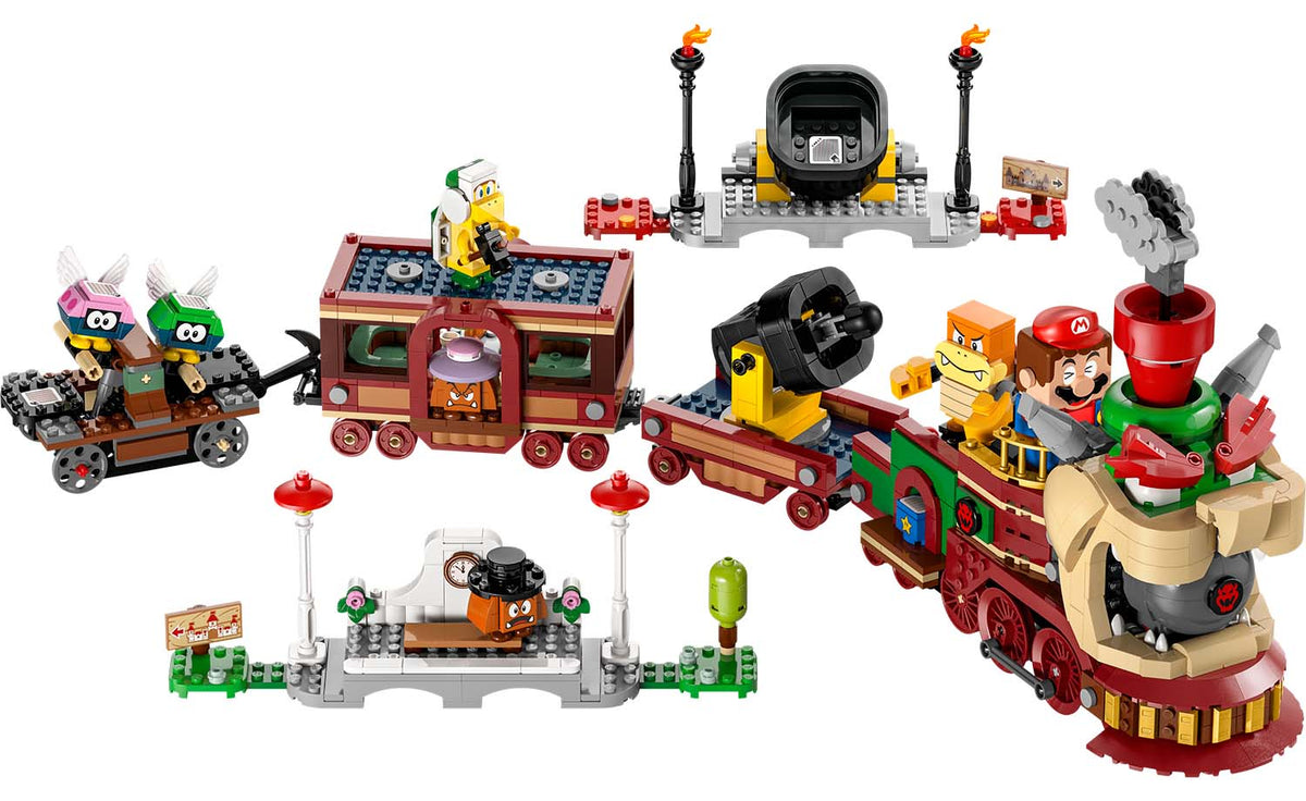LEGO Super Mario The Bowser Express Train Building Set - 71437