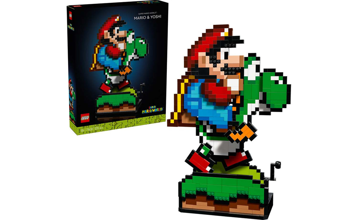 LEGO Super Mario World: Mario & Yoshi Building Set - 71438