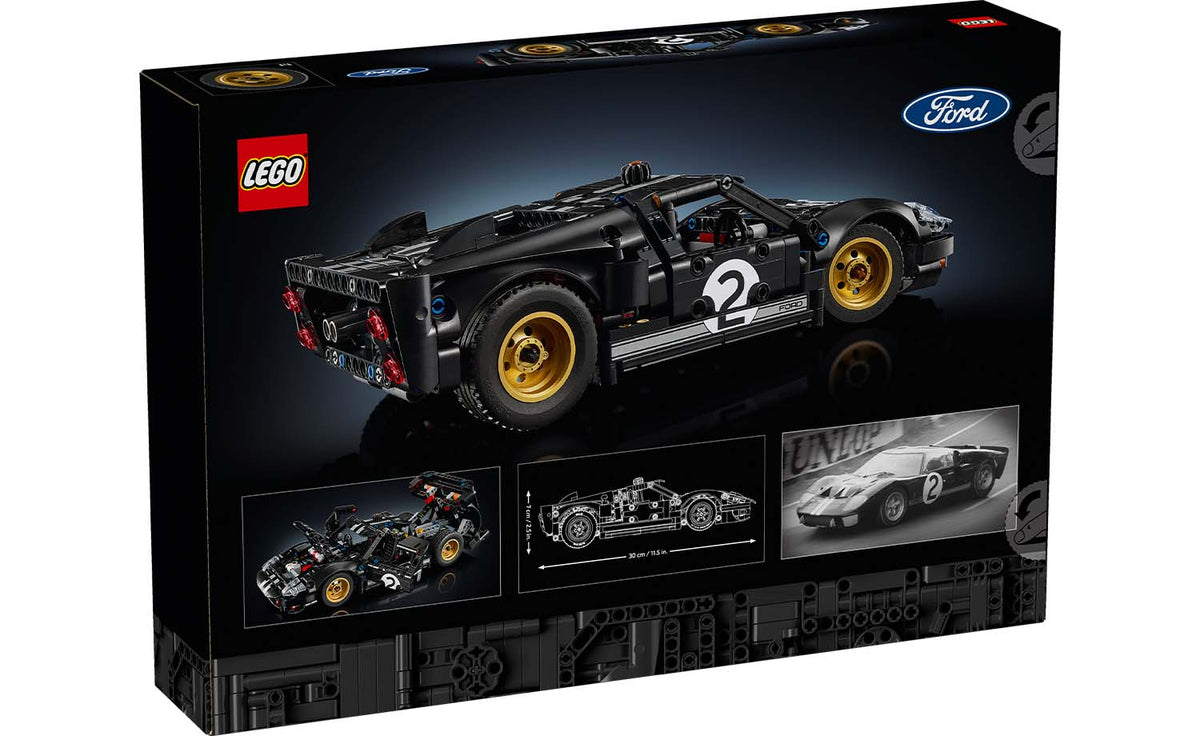 LEGO Technic 1966 Ford GT40 MKII Race Car Building Set - 42223