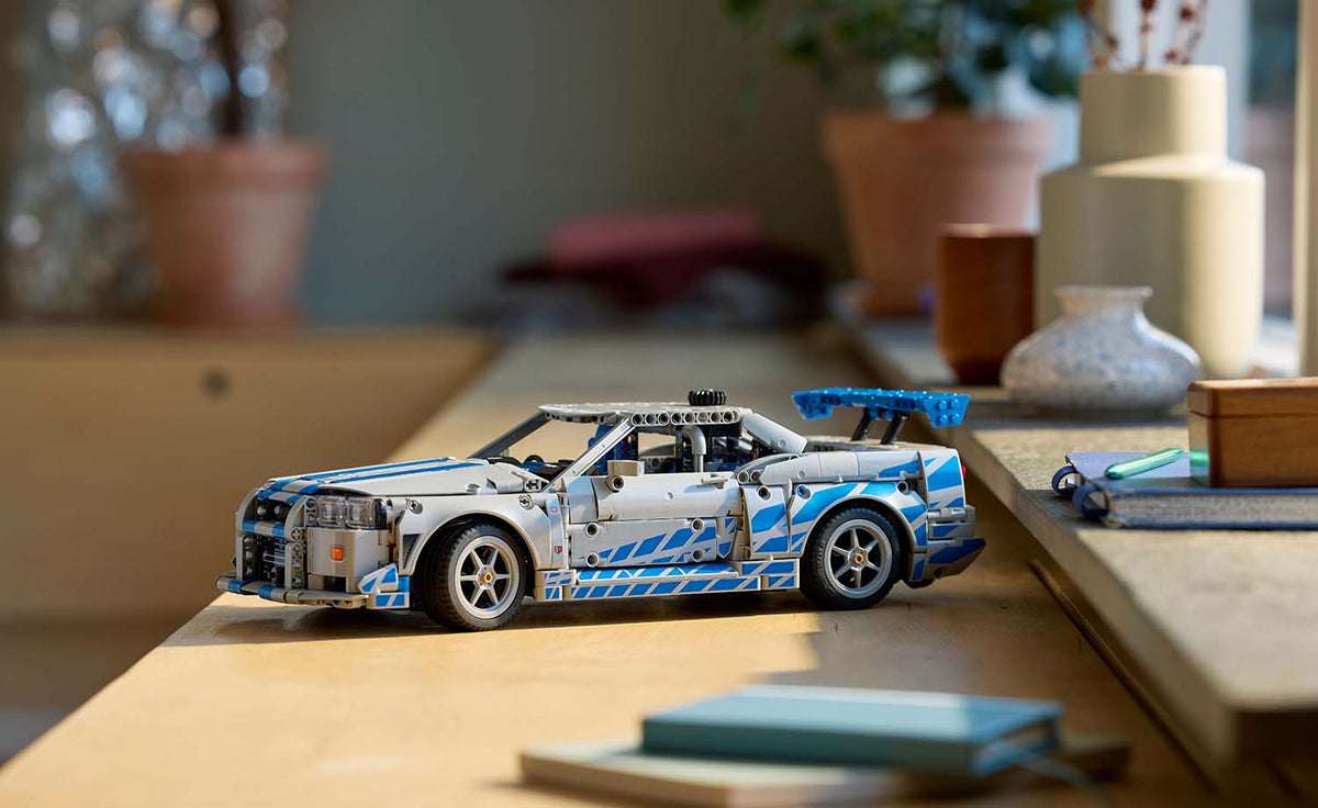 LEGO Technic 2 Fast 2 Furious Nissan Skyline GT-R (R34) Car Building Set - 42210