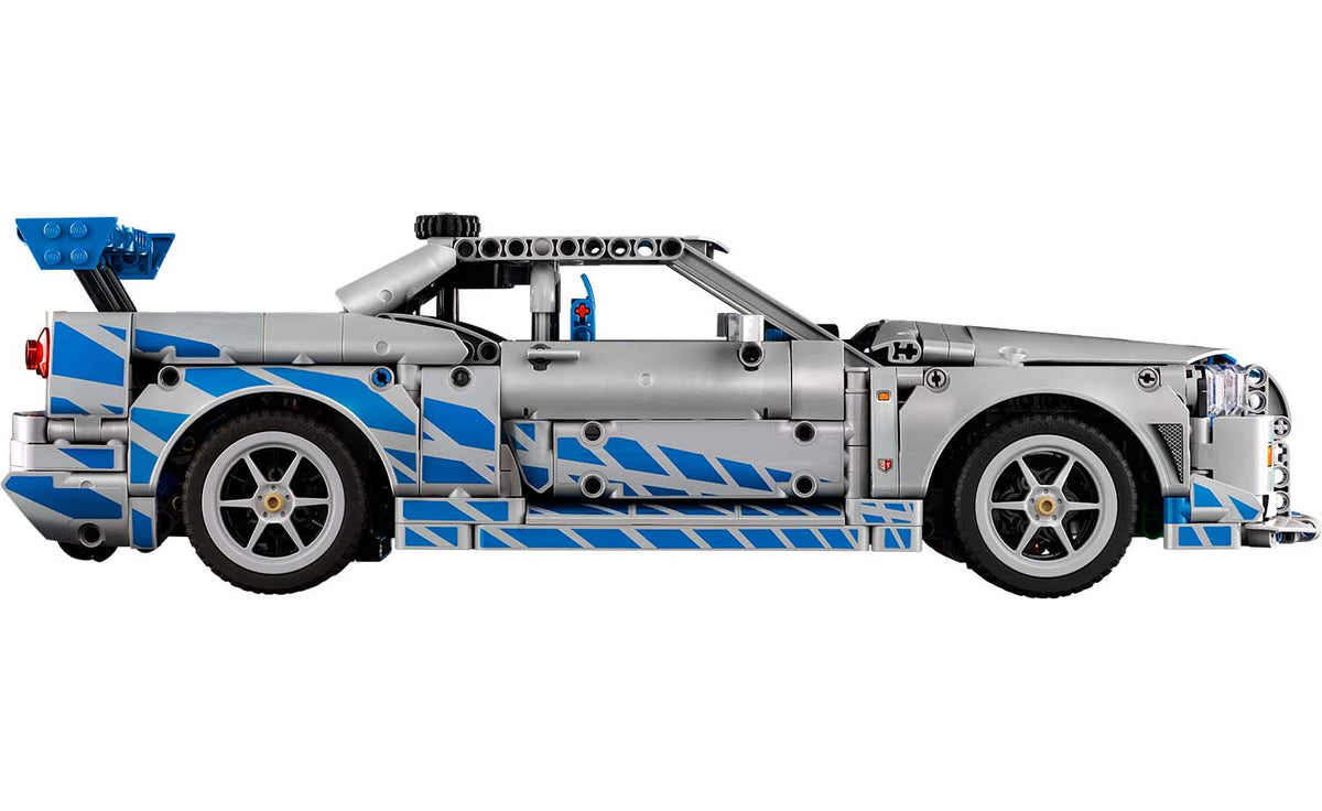 LEGO Technic 2 Fast 2 Furious Nissan Skyline GT-R (R34) Car Building Set - 42210