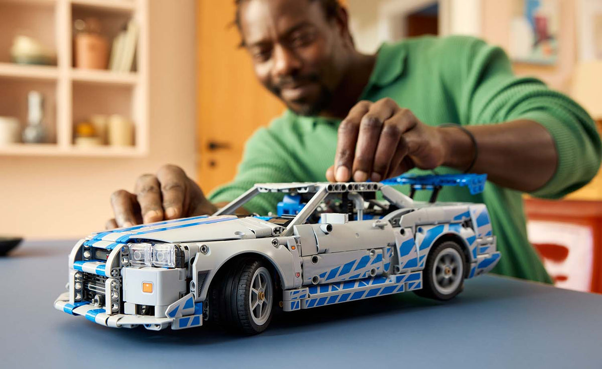 LEGO Technic 2 Fast 2 Furious Nissan Skyline GT-R (R34) Car Building Set - 42210