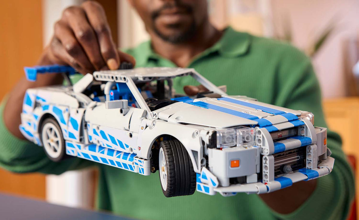 LEGO Technic 2 Fast 2 Furious Nissan Skyline GT-R (R34) Car Building Set - 42210