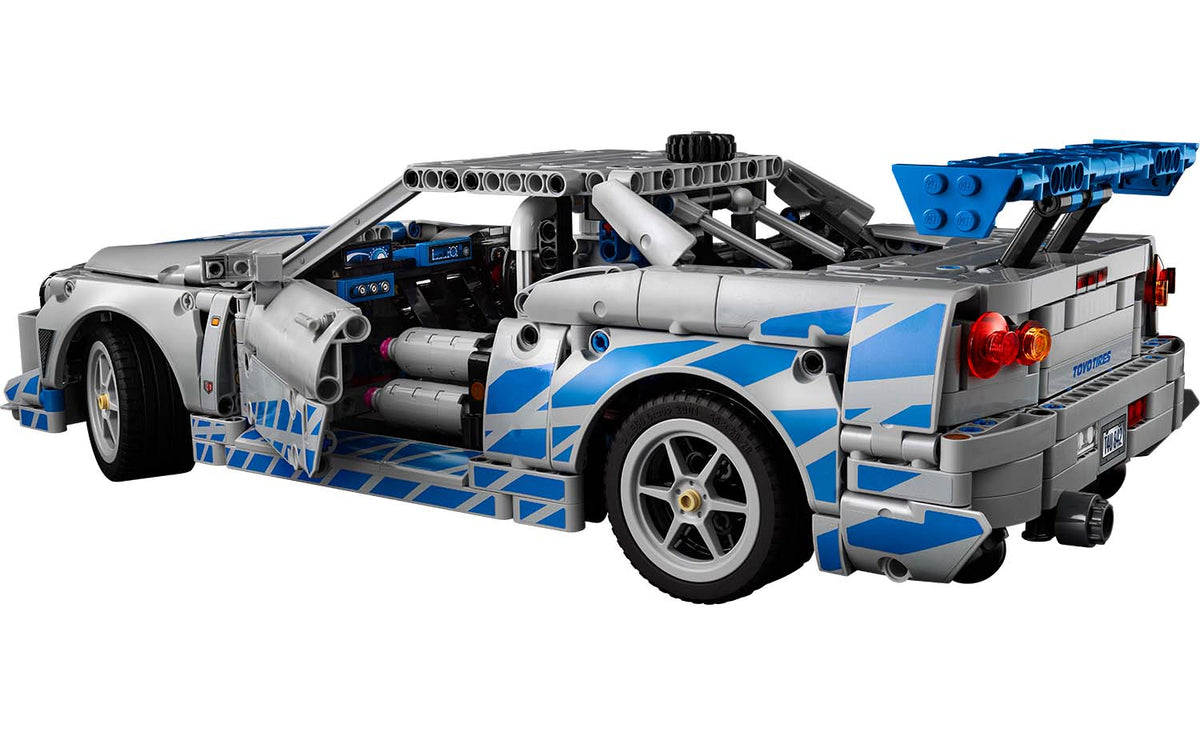 LEGO Technic 2 Fast 2 Furious Nissan Skyline GT-R (R34) Car Building Set - 42210