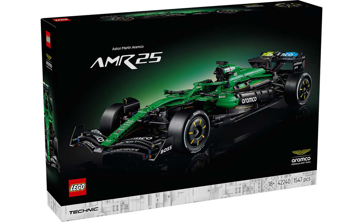 LEGO Technic Aston Martin Aramco AMR25 F1 Car Building Set - 42240