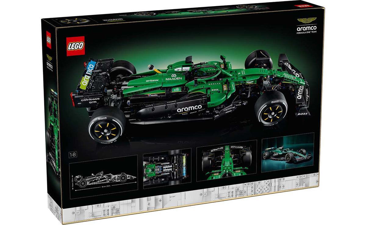 LEGO Technic Aston Martin Aramco AMR25 F1 Car Building Set - 42240