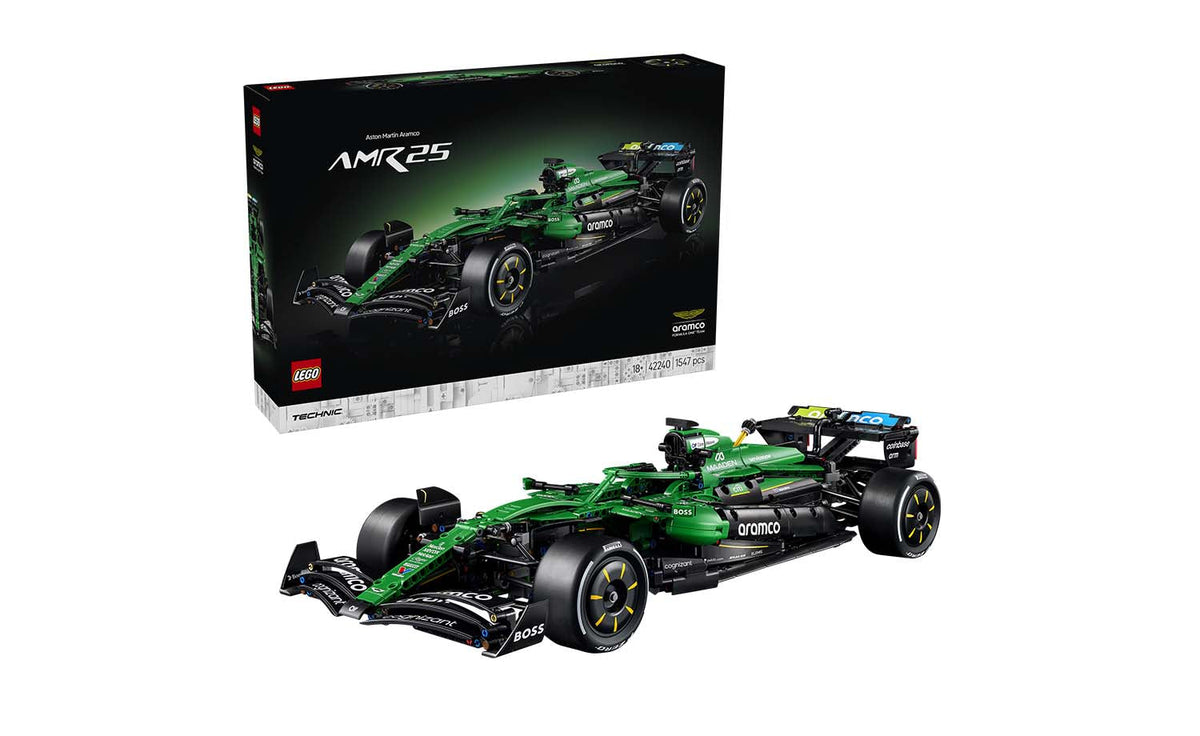 LEGO Technic Aston Martin Aramco AMR25 F1 Car Building Set - 42240