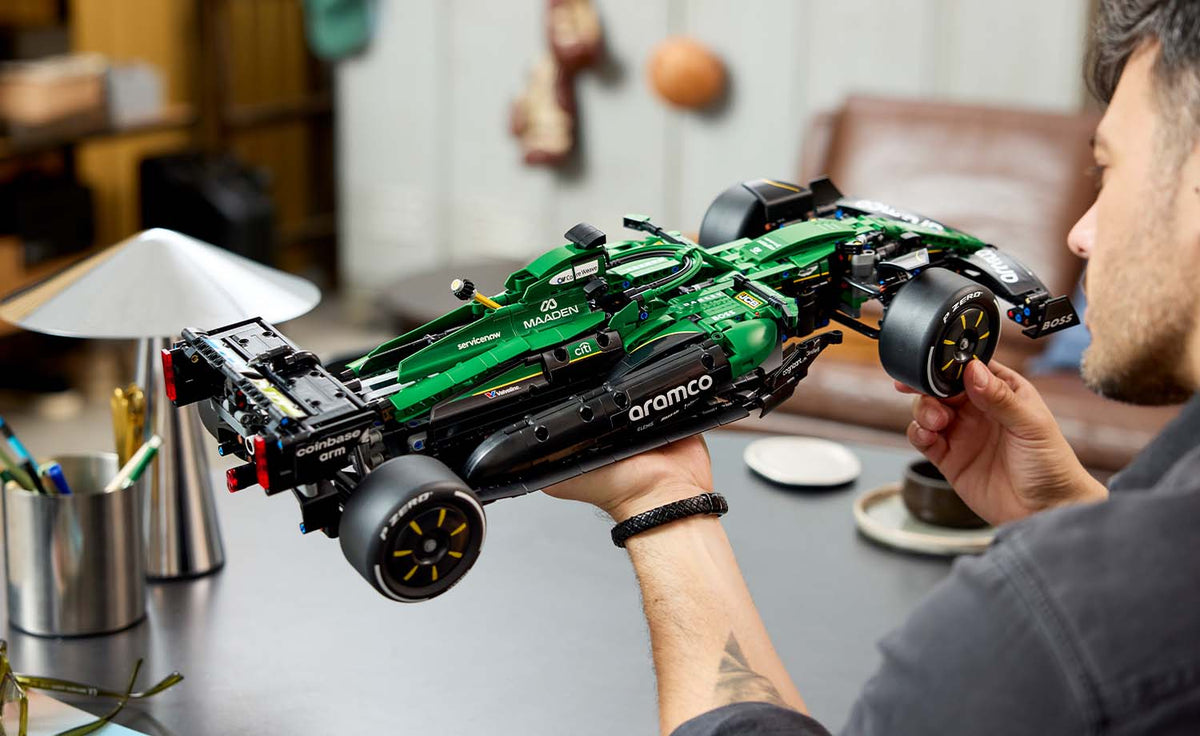 LEGO Technic Aston Martin Aramco AMR25 F1 Car Building Set - 42240