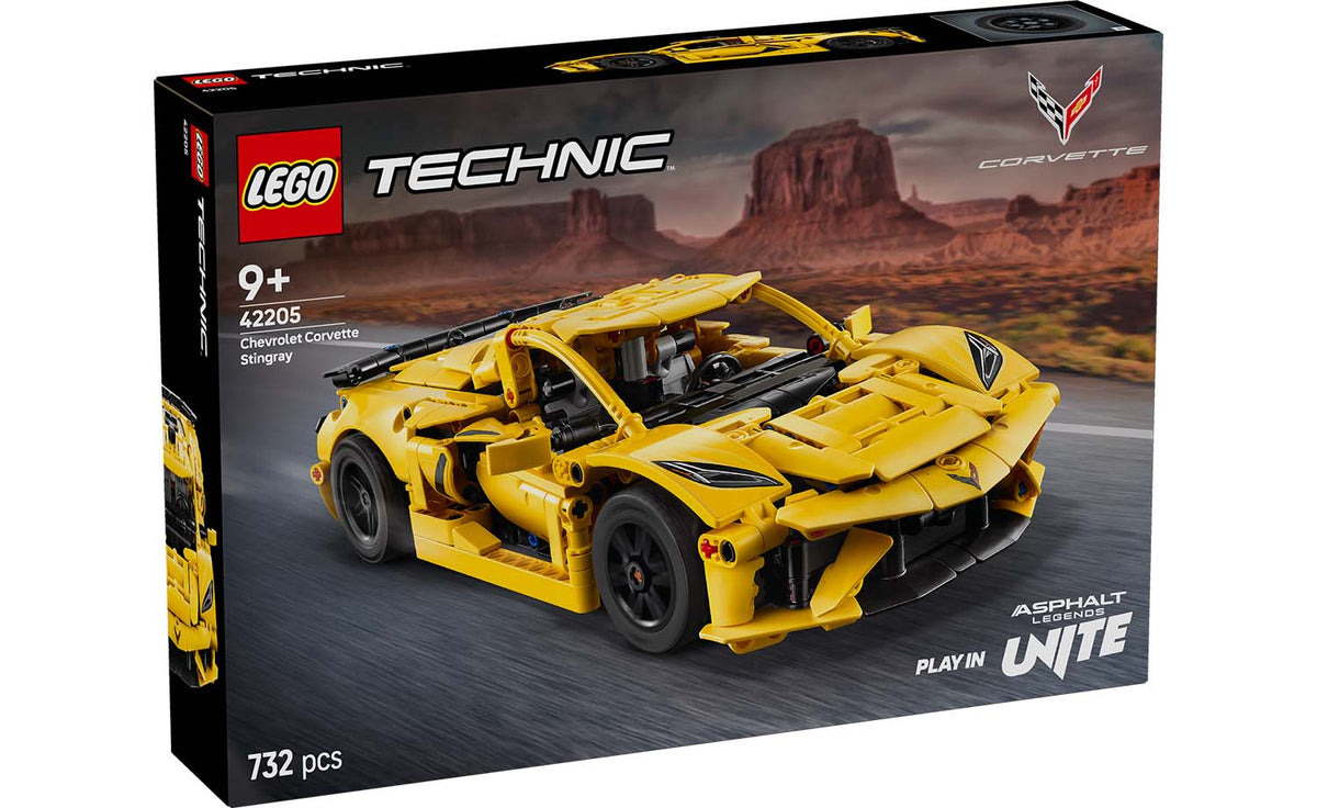 LEGO Technic Chevrolet Corvette Stingray Building Set - 42205