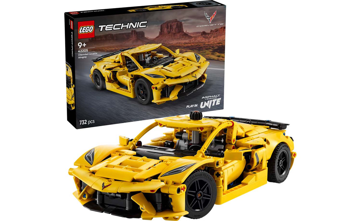 LEGO Technic Chevrolet Corvette Stingray Building Set - 42205