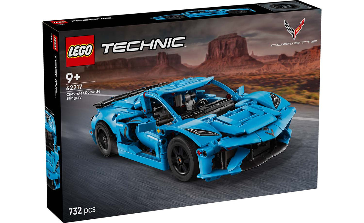 LEGO Technic Chevrolet Corvette Stingray Blue Building Set - 42217