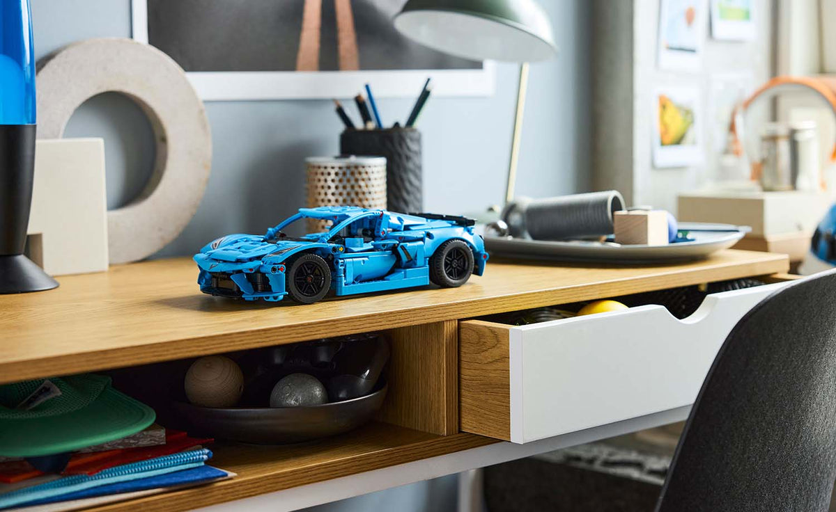 LEGO Technic Chevrolet Corvette Stingray Blue Building Set - 42217