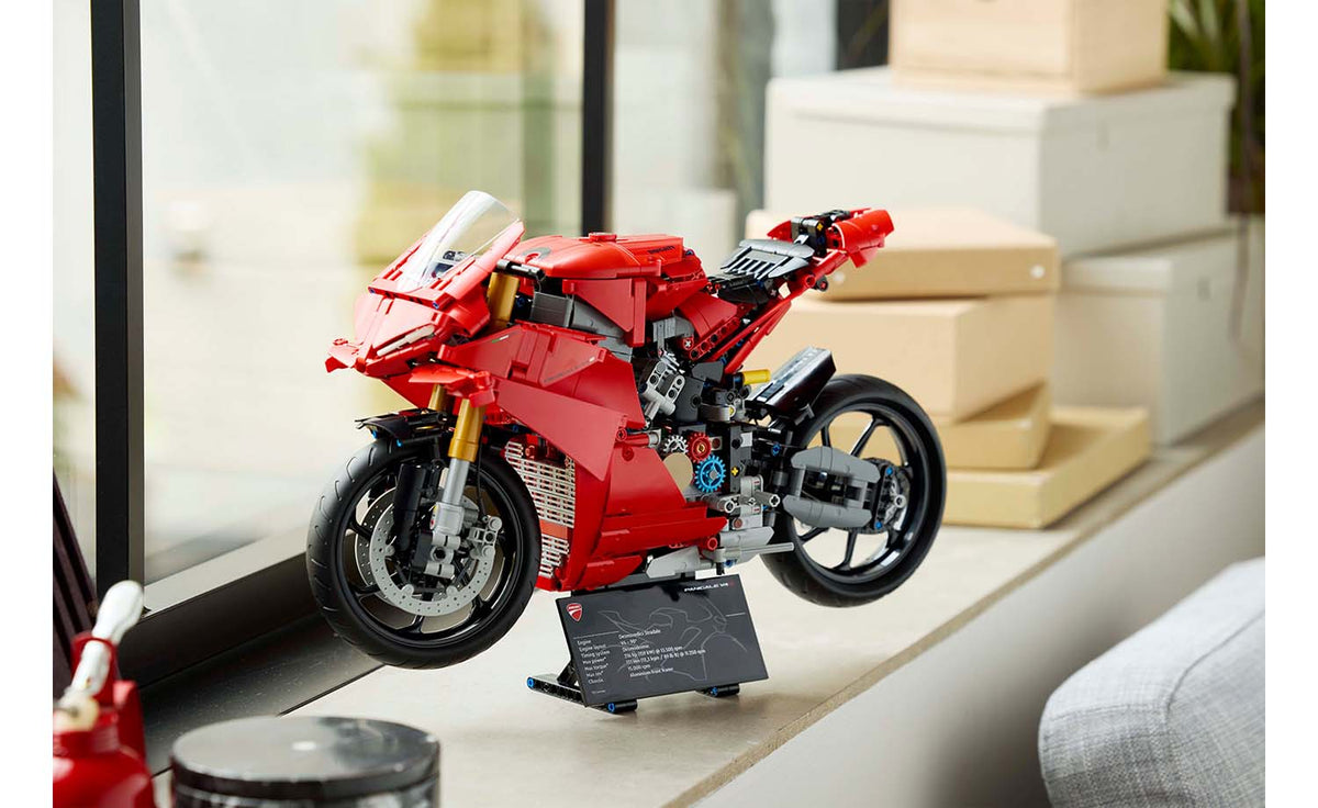 LEGO Technic Ducati Panigale V4 S Motorcycle Building Set - 42202