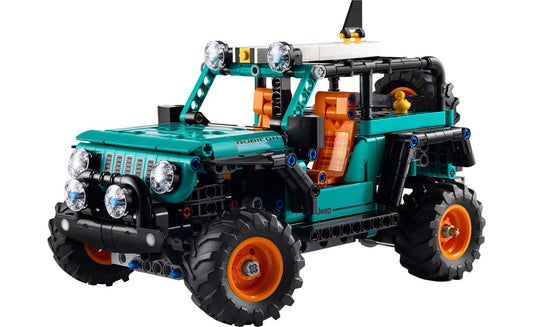 LEGO Technic Jeep Wrangler Rubicon SUV Building Set - 42227