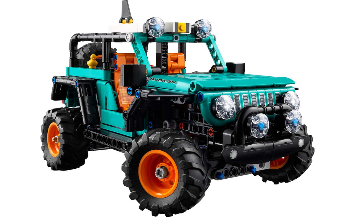 LEGO Technic Jeep Wrangler Rubicon SUV Building Set - 42227